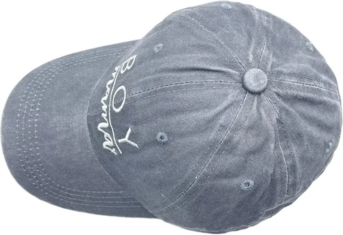Vista 3 de NVJUI JUFOPL Gorra de béisbol ajustable para mujer y niño
