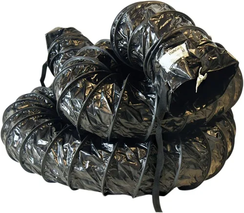 Vista 4 de Rubber-Cal Conducto flexible "Air Ventilator Black" - 4" de diámetro x 25 pies