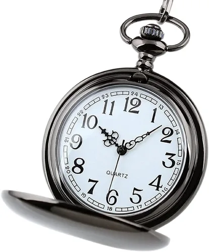 Vista 3 de Regalos para papá, reloj de bolsillo grabado, cumpleaños, aniversario, regalo significativo del día del padre para hombres
