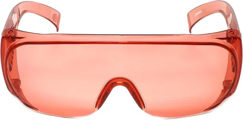 Vista 6 de Calabria 6000 gafas de seguridad de ajuste grande para hombres y mujeres, gafas de ajuste para hombres y mujeres, envolventes, tintadas, antivaho