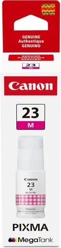 Vista 4 de Botella de tinta negra genuina Canon GI-23, compatible con impresoras Megatank G620