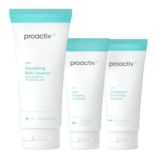 Vista 7 de Proactiv+ Tratamiento avanzado de acné para el cuidado de la piel en 3 pasos – Jabón facial con ácido salicílico, tratamiento para minimizar