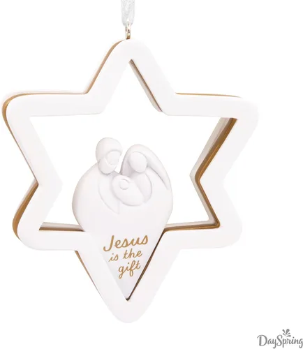 Vista 6 de Hallmark Adorno navideño Dayspring Jesus is the Gift Star