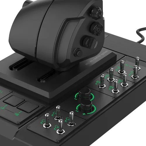 Vista 9 de HORI HOTAS Flight Control System & Mount for PC (Windows 1110) High-End Flight Stick & Throttle for PC Flight Sims
