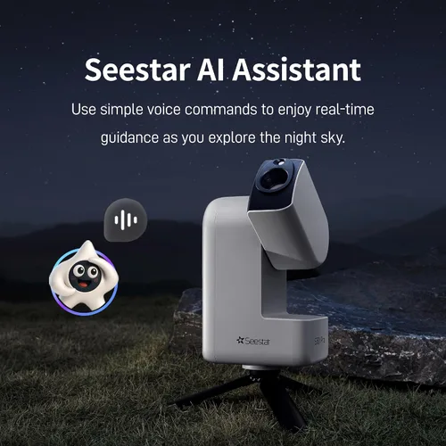 Vista 7 de ZWO Telescopio inteligente Seestar S30 Pro, astrofotografía controlada por