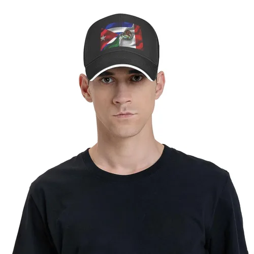 Vista 6 de Baseball Cap for Men Women Snapback Hat Aldult Curved Brim Casquette Truck Hat Adjustable