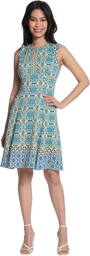 Vista 2 de Maggy London Vestido sin mangas con cuello y abertura para mujer