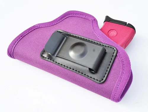 Vista 8 de Funda de transporte oculta para Walther Ruger Sig IWB, color morado