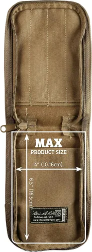 Vista 6 de Rite In The Rain Funda de tela CORDURA resistente a la intemperie para cuaderno, 4.0 in x 6.0 in, Tan Cover (No. C946), 7.25 x 5.25 x 0.625