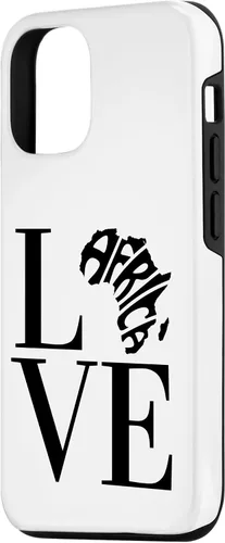 Vista 2 de iPhone 15 LOVE AFRICA, funda local del orgullo africano