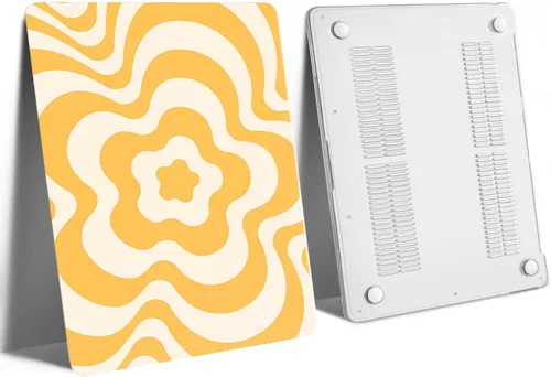 Vista 75 de Carcasa rígida para MacBook Air de 11 pulgadas 2018 2017 2016 2015 2014 2013 2012 versión modelo A1370 A1465, Air de 11.6 pulgadas cubierta dura