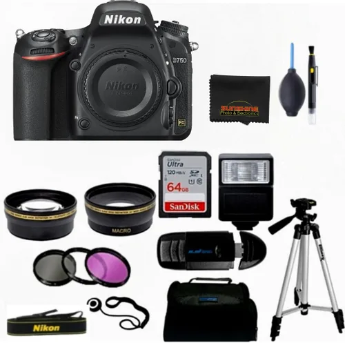 Vista 4 de Nikon D750 cámara DSLR n° 1548 (solo cuerpo) (reacondicionamiento certificado)