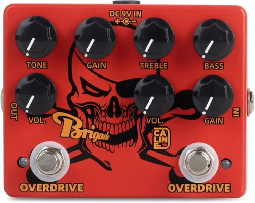 Vista 14 de Caline DCP-11 Andes Boost Overdrive Pedal de efecto dual para guitarra