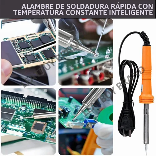 Vista 3 de LEATBUY - Herramienta de crimpado CAT5/CAT6, juego de herramientas de crimpado RJ45, herramienta de red, juego de perforación de cable Lan