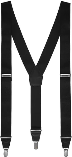 Vista 2 de Tirantes para hombre de tamaño ajustable con clips