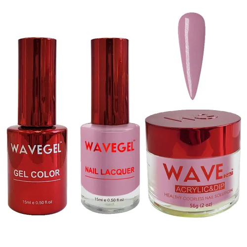 Vista 51 de WAVEGEL - Juego de gel de remojo, laca de uñas y polvo acrílico y polvo de inmersión a juego - Colección Queen - #001 Negro sedoso