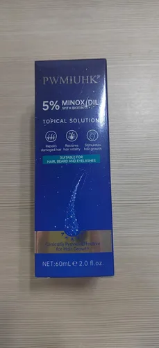 Vista 4 de Minoxidil para hombres y mujeres Crecimiento del cabello: 5% Minoxidil Spray Tratamiento de regeneración del cabello Serum para detener