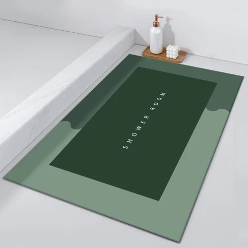 Vista 12 de Morandi - Tapete súper absorbente, de varios tamaños, antideslizantes, para el hogar, de microfibra de secado rápido, tapete de baño de diatomeas a