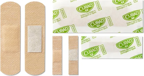 Vista 6 de Tiritas Curad Quickstop, de tela flexible con tecnología para coagulación instantánea, CUR5245, 1, 1