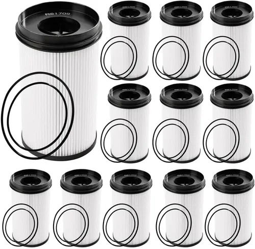 Vista 7 de R61709 DDER61709 Filtro de combustible separador de agua Elemento Compatible con motores diésel DD13 DD15 DD16 Reemplaza OE# FS20176 R61709