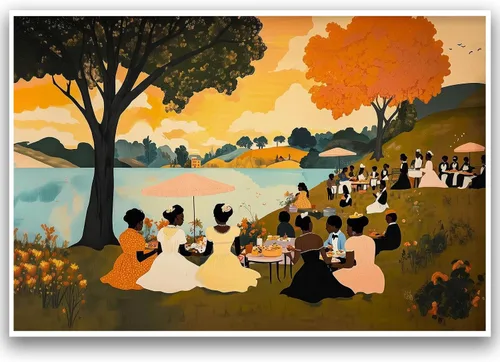 Vista 23 de Arte de pared de mujer negra, arte de pared de niña negra, póster moderno de pintura al óleo, retrato femenino vintage, afroestadounidense, sexy