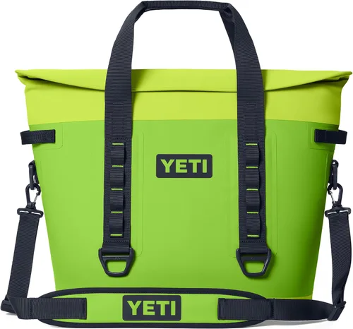 Vista 35 de YETI Enfriadores suaves portátiles Hopper Serie M con acceso MagShield verde azulado (Agave Teal)