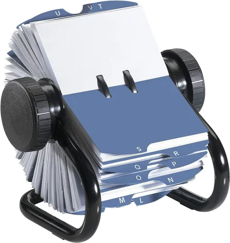 Vista 7 de Rolodex Archivo de la tarjeta giratoria de 500 cartas Tarjetero