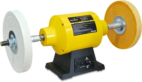 Vista 8 de Pulidora de banco de 4.0 A, máquina pulidora de joyería de 6 pulgadas, pulidora de banco de 3450 RPM con ruedas de pulido duras y de franela