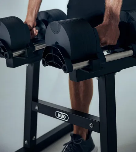 Vista 3 de NÜOBELL® Soporte de piso para mancuernas ajustables NÜOBELL®. Fabricante original.