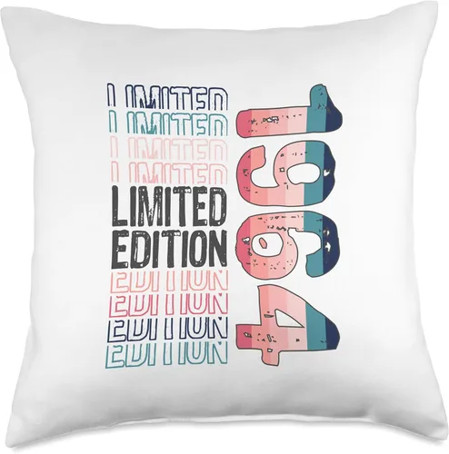 Vista 4 de Limited Edition Vintage 1964 Retro Birthday Throw Pillow