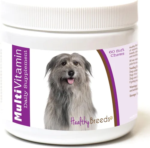 Vista 159 de Healthy Breeds Affenpinscher - Masticables blandos multivitamínicos, 60