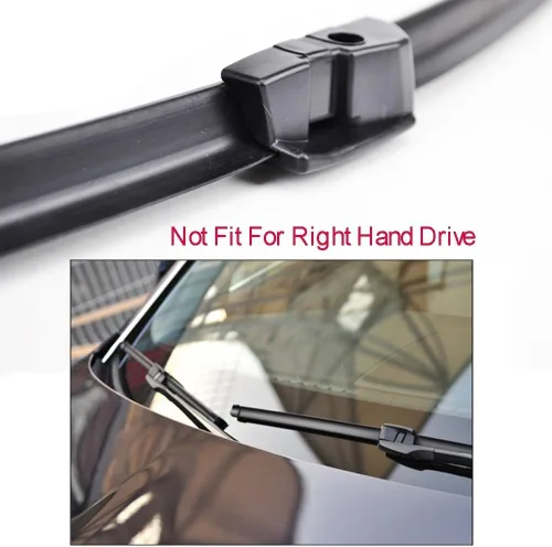 Vista 4 de Wiper Front & Rear Wiper Blades Set Compatible with BMW 5 Series F11 2010-2016 Windshield Windscreen Window Brushes 26"18"14
