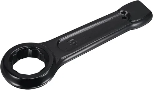 Vista 11 de uxcell Llave tipo anillo de extremo de caja de 0.866 in, herramienta de mano de llave de cabeza única de acero de alta resistencia Hand Tool