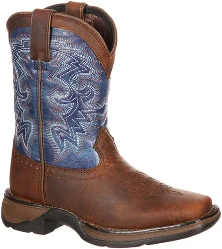 Vista 2 de Durango DWBT052 Western Botas para niños, Marrón oscuro