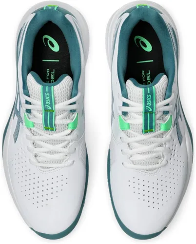 Vista 6 de ASICS Zapatillas de tenis Gel-Challenger 15 para hombre Blanco/pino brumoso