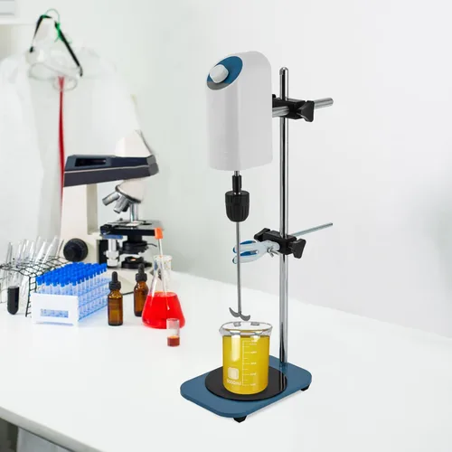 Vista 10 de Agitador eléctrico de 5L Máquina de agitación magnética de 320 W con pantalla LCD, agitadores de placa de calefacción de laboratorio digital