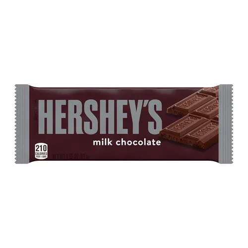 Vista 9 de HERSHEY'S Barras de caramelo de chocolate con leche, 1.55 onzas (36 unidades)