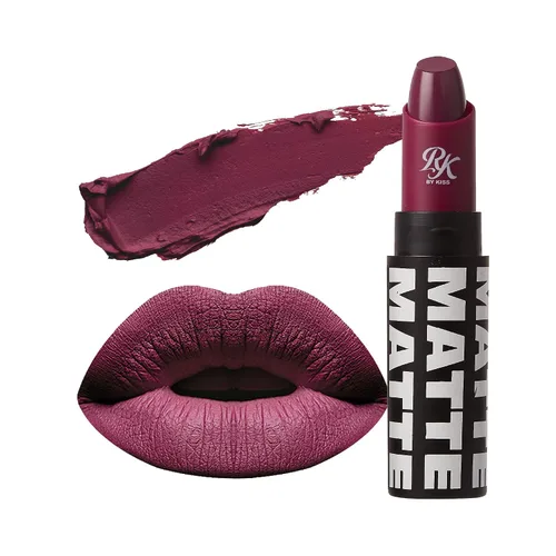 Vista 30 de Lápiz labial mate, besos de rubí, color fantasía (Aphrodite)