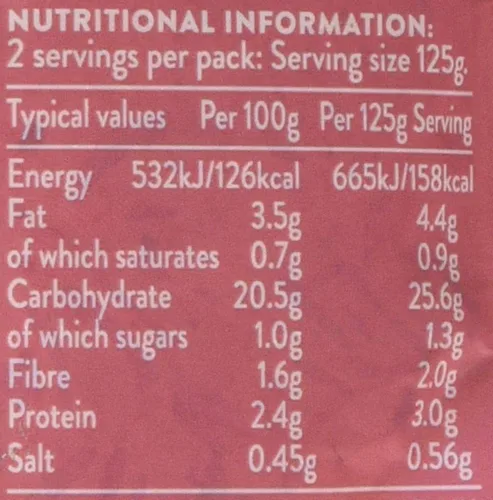 Vista 3 de Tilda Arroz Basmati al Vapor Chilli Mexicano y Frijoles (8.82 oz)
