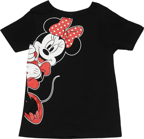 Vista 4 de Disney Camiseta para mujer Minnie Mouse Lean in Side Print