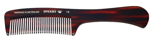 Vista 17 de #10 Peine de dientes estrechos hecho a mano Tortuga Havana Acetato fino recto fino desenredante Parting Grooming Teasing Peluquería Peluquería