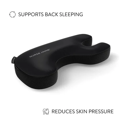 Vista 6 de Nurse Jamie Beauty Bear Almohada de espuma viscoelástica para el cuidado de la piel - Soporte de espuma viscoelástica para el cuello y la cara