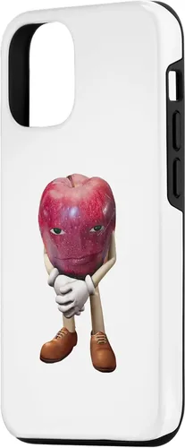 Vista 2 de Carcasa para iPhone 15 Me Asf Apple Funny Apple Face Meme Wapple