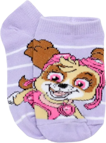 Vista 4 de Nickelodeon Paquete de 5 calcetines de Paw Patrol para niña