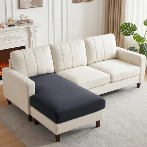 Vista 56 de KinCam - Fundas elásticas para cojines de sofá, fundas seccional para sofá en forma de L, fundas lavables para sofá, fundas para sofá