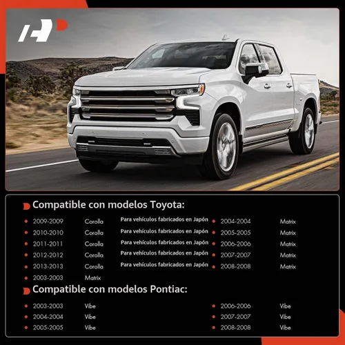 Vista 2 de A-Premium Juego de 4, Brazo de Control Inferior Delantero, Junta Esférica Inferior, Compatible con Toyota Corolla 2009-2013, Matrix 2003-2008