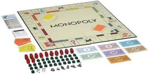 Vista 2 de Juego de mesa Monopoly Retro Serie 1935