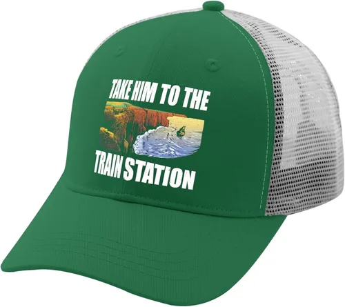 Vista 2 de devor Cap Take Him to The Train Station Dad Hats for Women Funny Dad Hat Adjustable