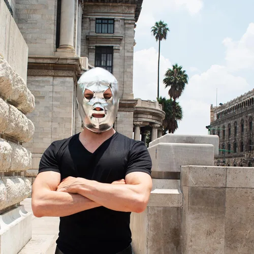 Vista 4 de Máscaras de Lucha Libre de Calidad Profesional Disfraz auténtico de Lucha Libre - Talla Adulto Máscaras de Luchador Made in Mexico