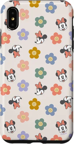 Vista 10 de Funda para iPhone 11 de Disney Minnie Mouse Springtime Flowers and Happy Smiles